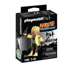 Playmobil - Figura Naruto con camisa amarilla y bastón Playmobil ㅤ
