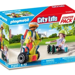 Playmobil - Pack inicial de rescate con Balance Racer