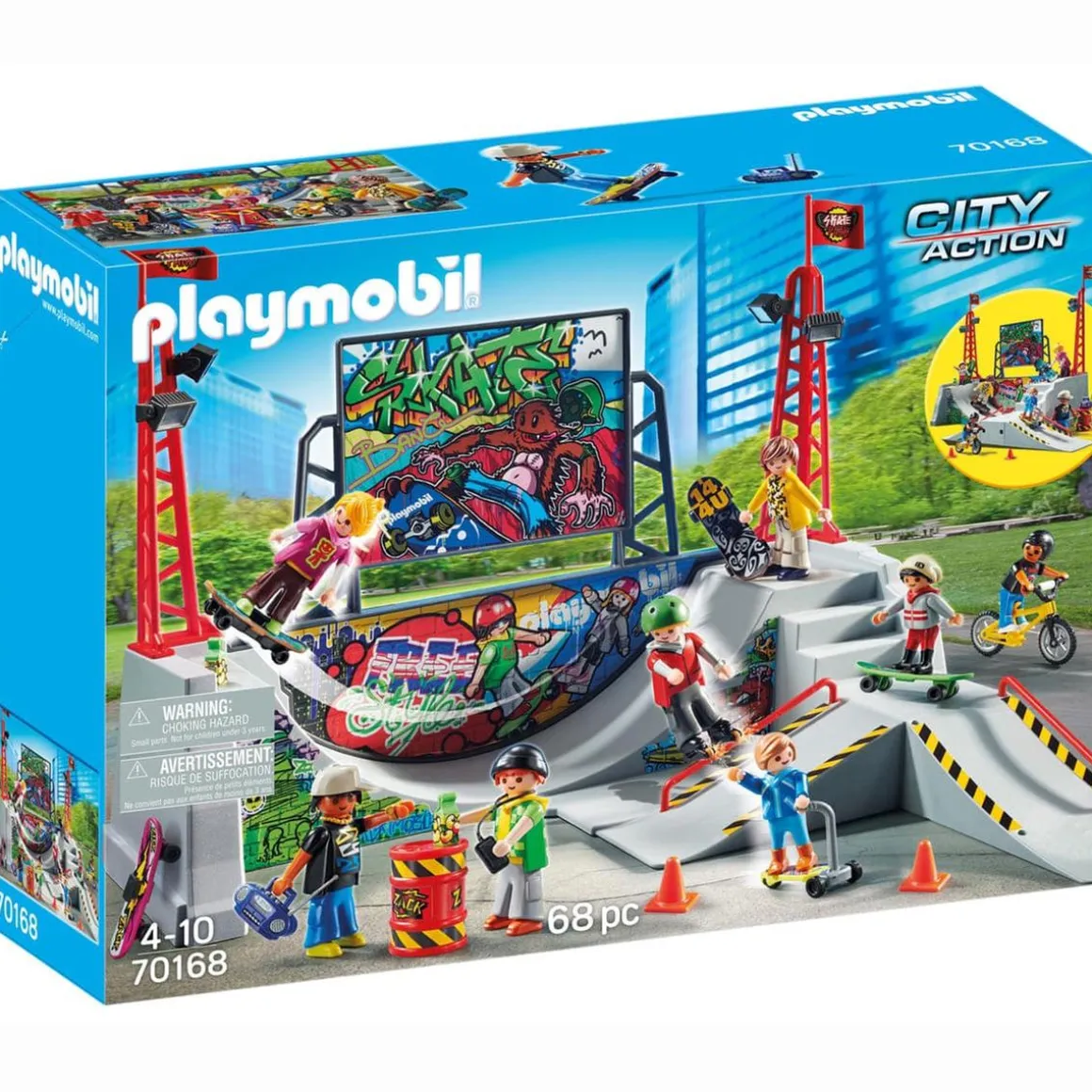 Playmobil - Skate Park 70168