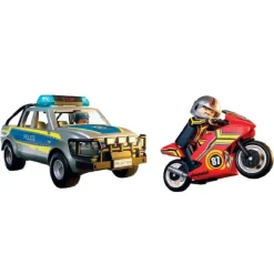 Playmobil City Action - Pick Up Persecución Policial