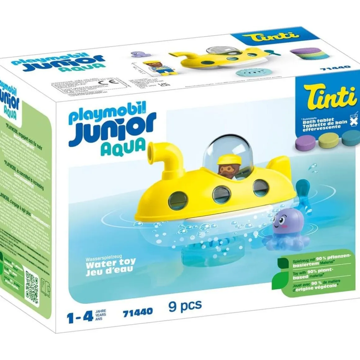 Playmobil Junior Tinti - Submarino de colores
