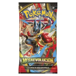 Pokémon - Sobre de cartas Mega Evolución en español (Varios modelos)