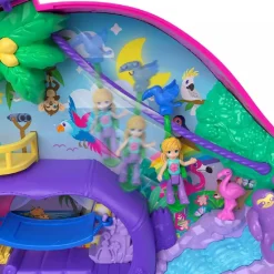 Polly Pocket - Bolso familia de perezosos
