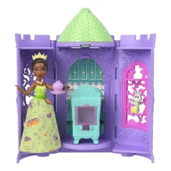 Princesas Disney - Conjunto de juego apilable castillo y princesas sorpresa (Varios modelos)