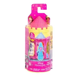 Princesas Disney - Conjunto de juego apilable castillo y princesas sorpresa (Varios modelos)