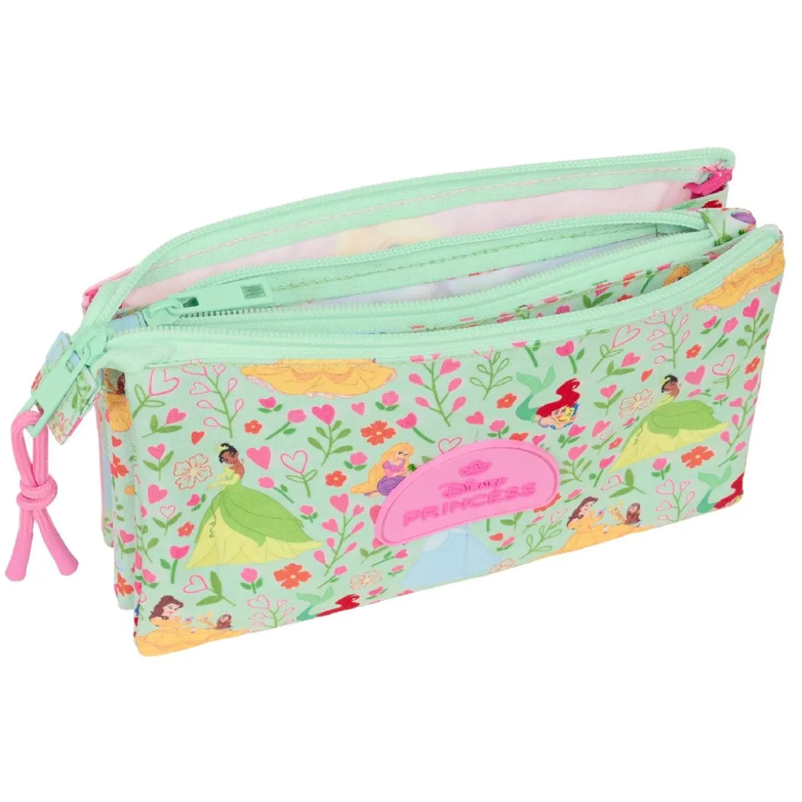 Princesas Disney - Portatodo Triple - Colección Bloom