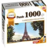 Puzzle 1000 piezas Torre Eiffel con pegamento