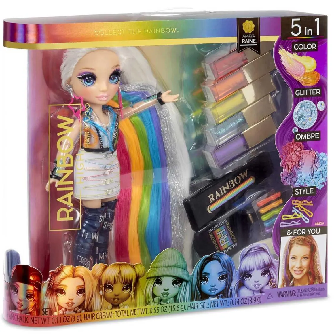 Rainbow High - Muñeca Hair Studio