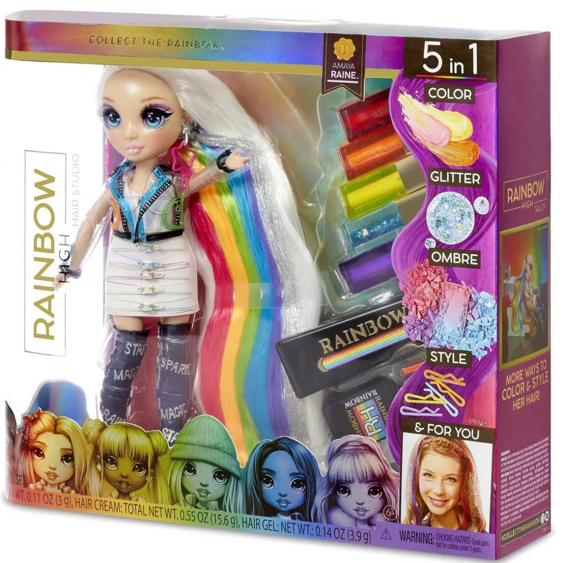 Rainbow High - Muñeca Hair Studio