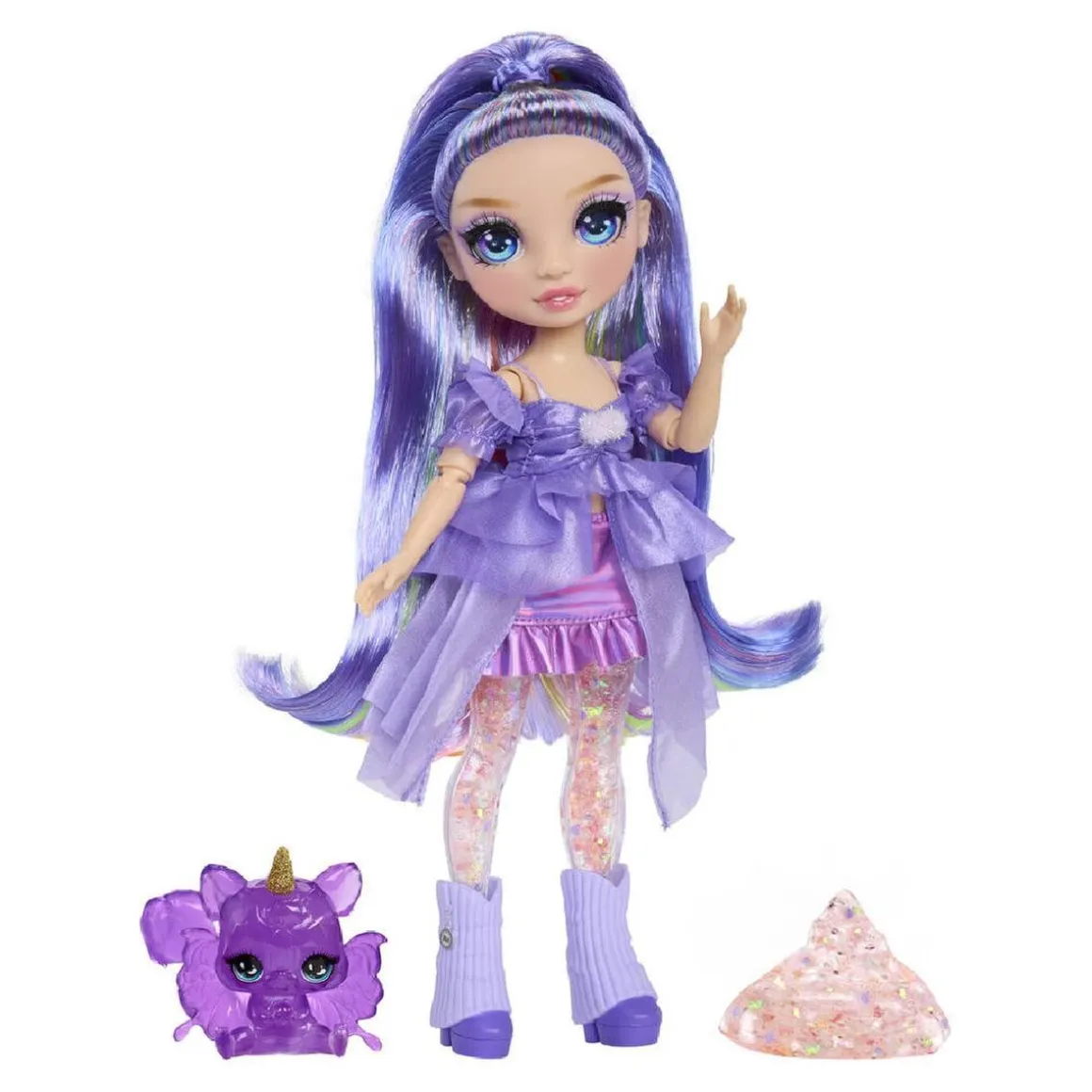 Rainbow High - Violet Willow - Muñeca Rainbow Shimmers