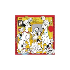 Ravensburger - Animales felices - Puzzle 3x49 pìezas