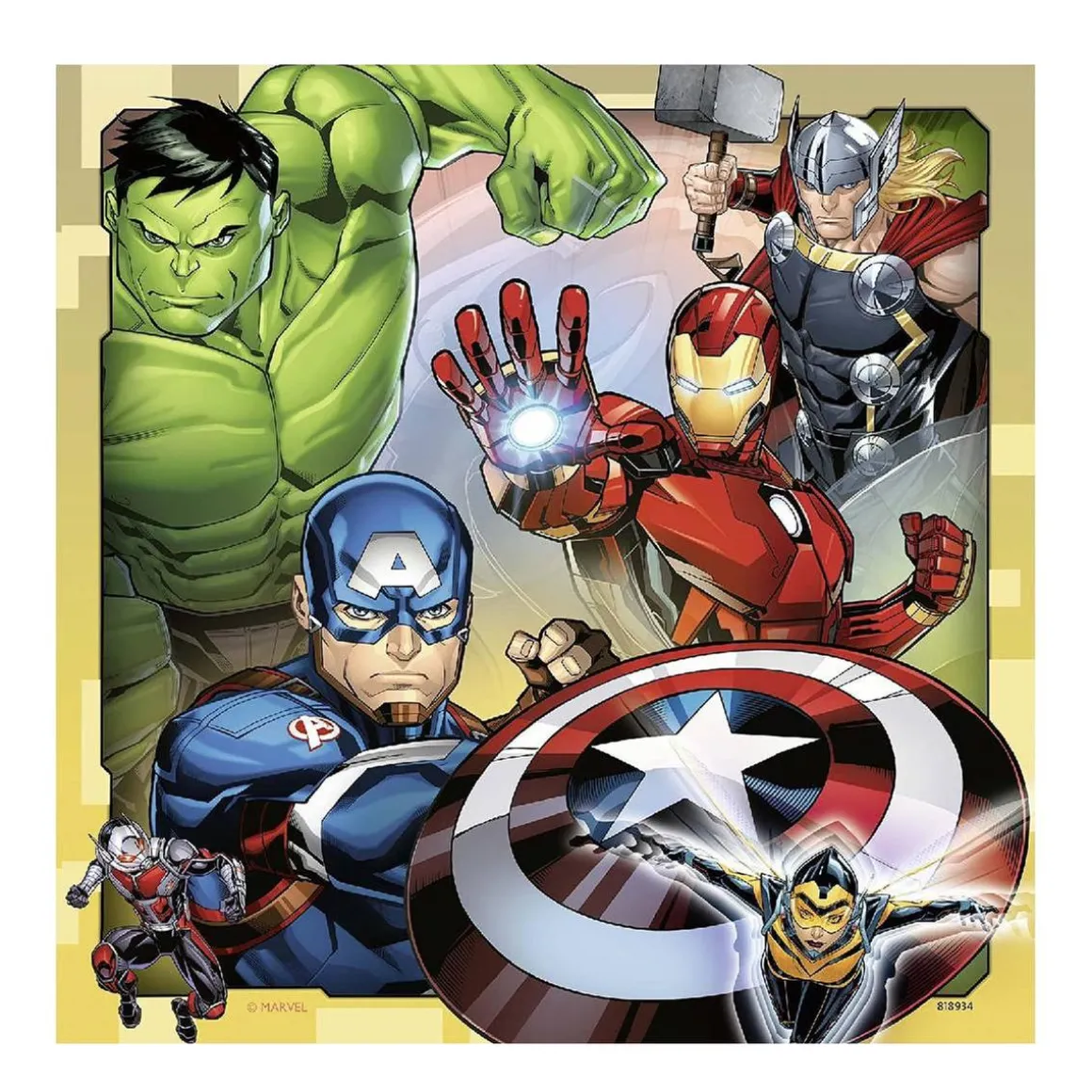 Ravensburger - Avengers - Pack 3 puzzles 49 piezas