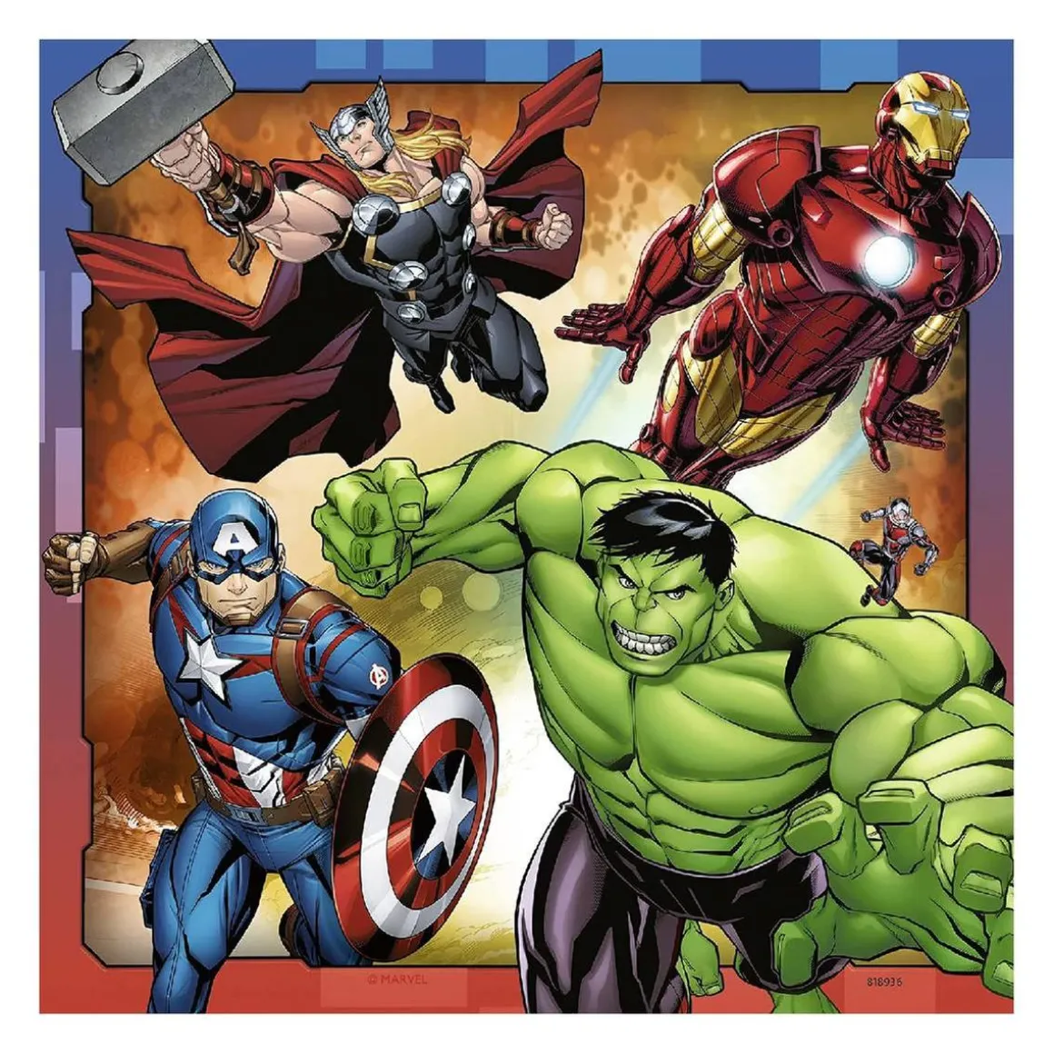 Ravensburger - Avengers - Pack 3 puzzles 49 piezas