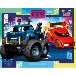Ravensburger - Batman - Batwheels Puzzle 4 in a Box