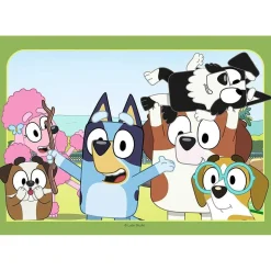 Ravensburger - Bluey - Puzzle infantil de 2x12 piezas, colección Ravensburger Bluey ㅤ