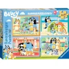 Ravensburger - Bluey - Puzzle Bluey colección 4x42 piezas para niños ㅤ