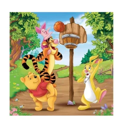 Ravensburger - Día del deporte - Puzzle 3x49 piezas Winnie the Pooh