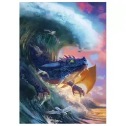 Ravensburger - El dragón del mar - Puzzle 1000 piezas