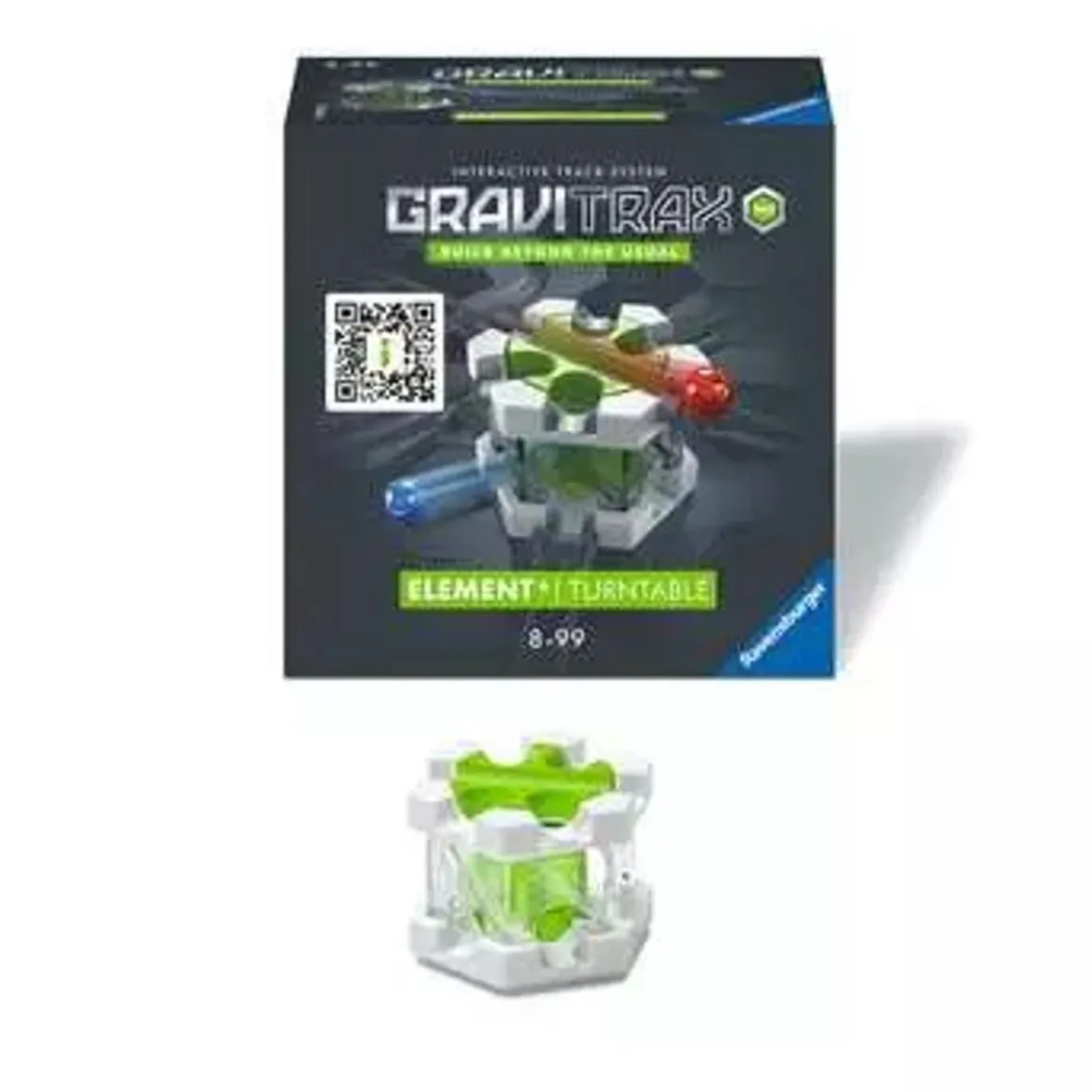 Ravensburger - Element Turntable - accesorio para sistema de canicas y ferrocarril ㅤ