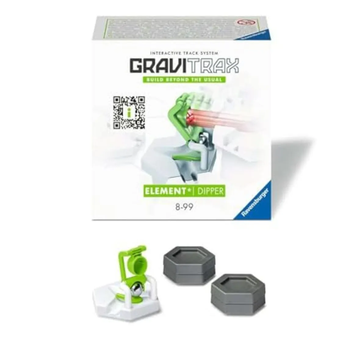 Ravensburger - Elemento GraviTrax Dipper Accesorio de Pista de Canicas ㅤ