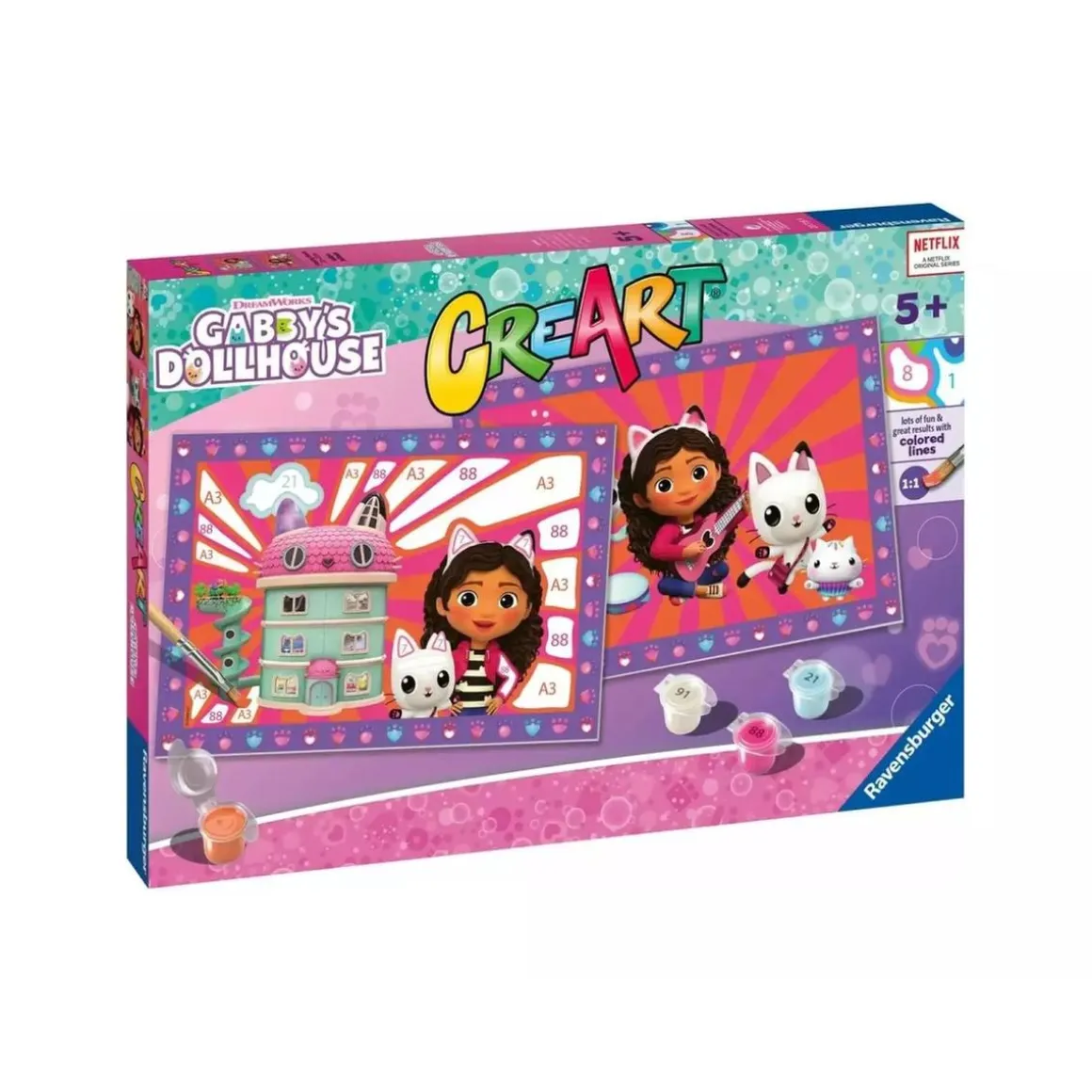 Ravensburger - Gabbys Dollhouse - CreArt Serie junior