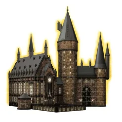 Ravensburger - Harry Potter - Puzzle 3D Castillo de Hogwarts: Night Edition (540 piezas) ㅤ