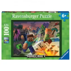 Ravensburger - Minecraft - Puzzle 100 piezas