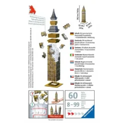 Ravensburger - Mini puzzle 3D Big Ben