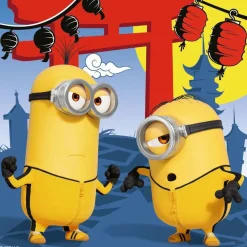Ravensburger - Minions - Rompecabezas multicolor de Minions, 3x49 piezas ㅤ