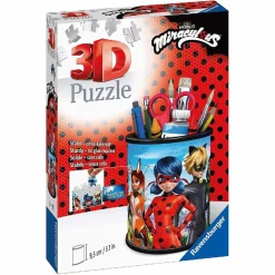 Ravensburger - Miraculous - Puzzle 3D Portalápices
