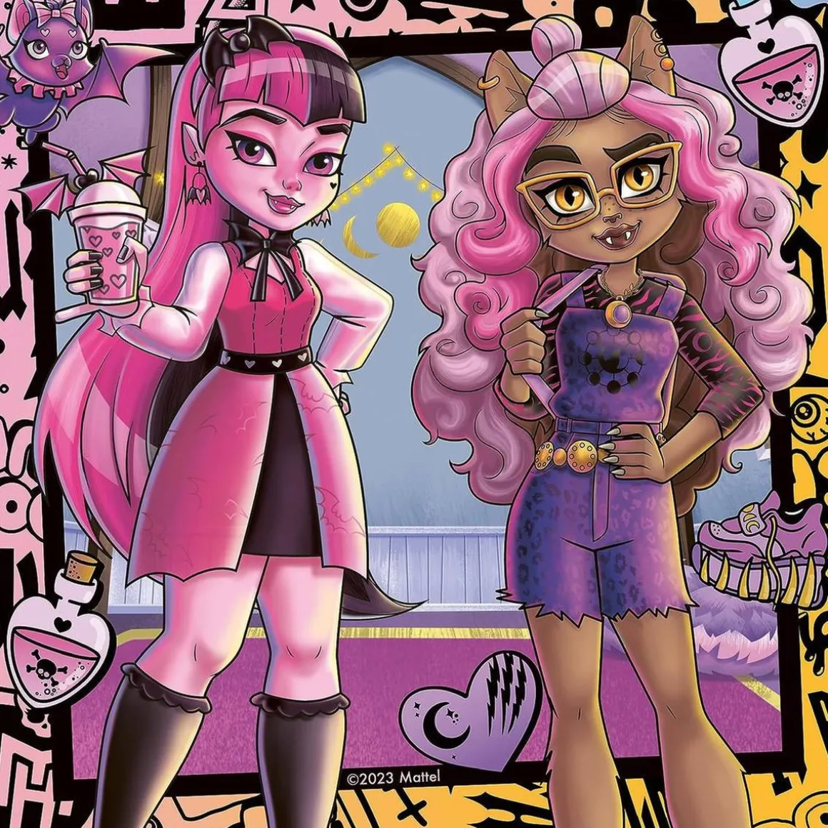 Ravensburger - Monster High - Puzzle colección Monster High, 3 x 49 piezas ㅤ