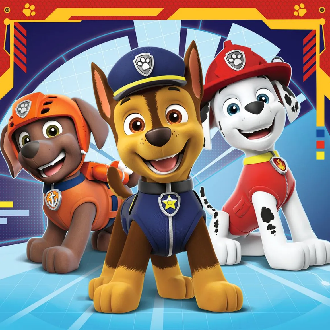 Ravensburger - Patrulla Canina - Pack Puzzles 3x49 Piezas