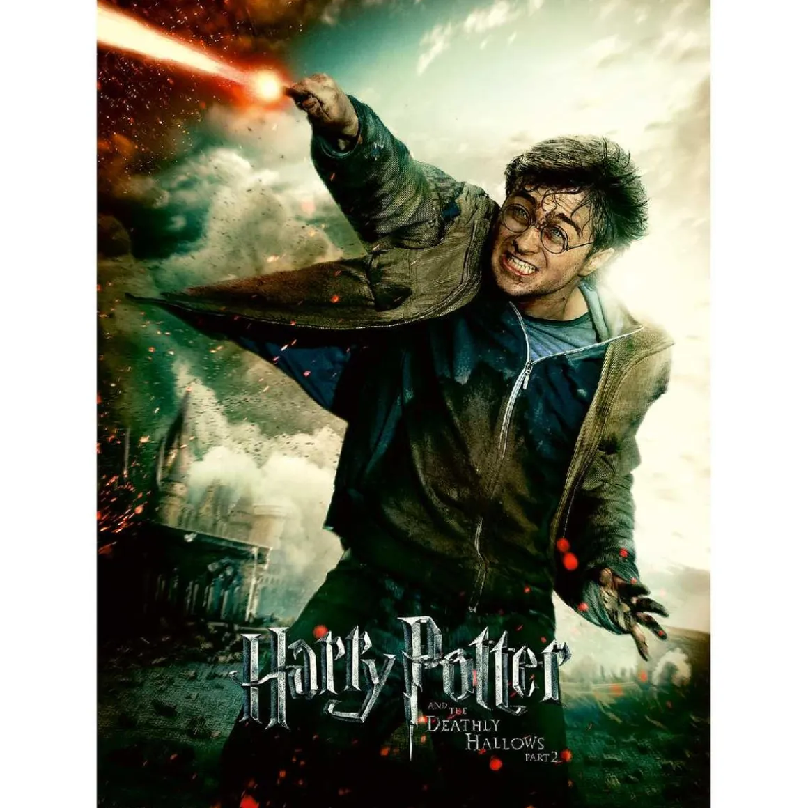 Ravensburger - Puzzle 100 piezas XXL Harry Potter y las reliquias de la muerte parte 2