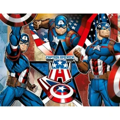 Ravensburger - Puzzle 100 piezas XXL Capitán América