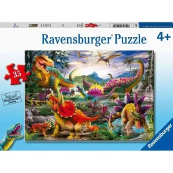 Ravensburger - Puzzle 35 piezas Dinosaurios