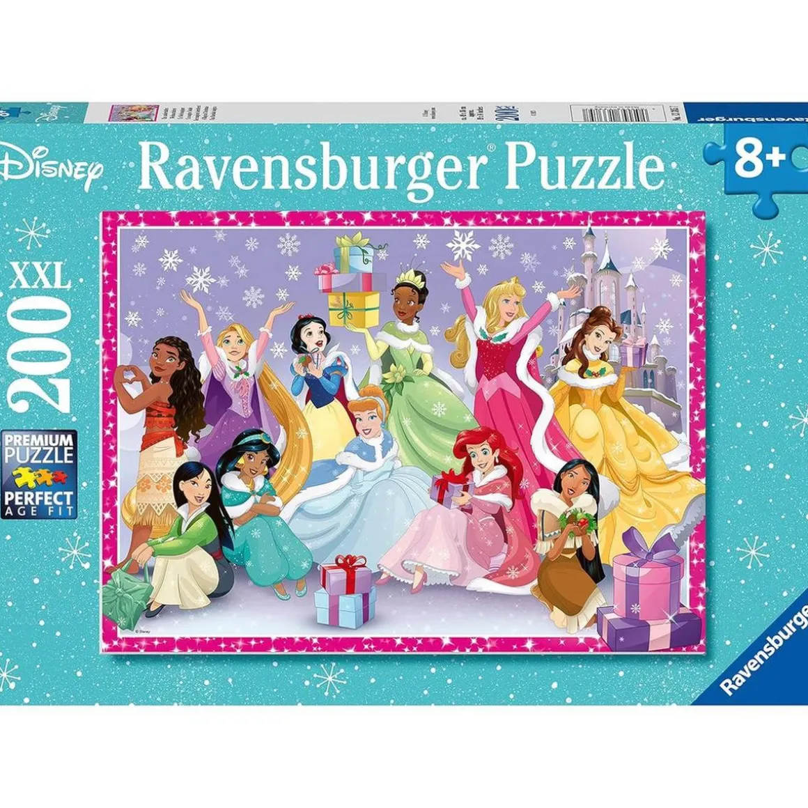 Ravensburger - Puzzle de princesas Disney para Navidad, 200 piezas XXL ㅤ