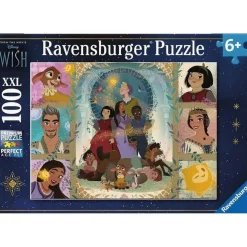 Ravensburger - Puzzle Disney Wish XXL de 100 piezas para niños ㅤ
