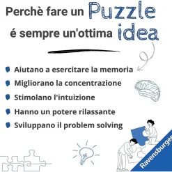 Ravensburger - Puzzle mapa de Italia dulce 1000 piezas ㅤ