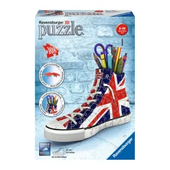 Ravensburger - Sneaker Bandera del Reino Unido - Puzzle 3D 108 Piezas