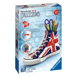 Ravensburger - Sneaker Bandera del Reino Unido - Puzzle 3D 108 Piezas