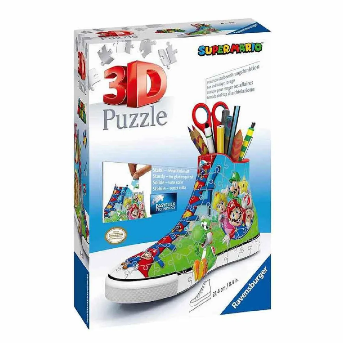 Ravensburger - Super Mario - Puzzle 3D Sneaker