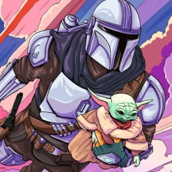 Ravensburger - The Mandalorian pack puzzles 3x49 piezas