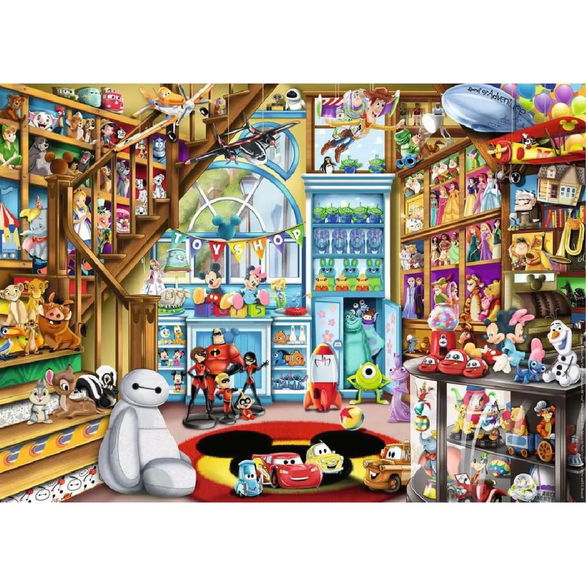 Ravensburger - Tienda de juguetes Disney & Pixar - Puzzle 1000 piezas