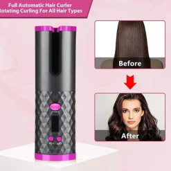 Rizador de pelo Rosa