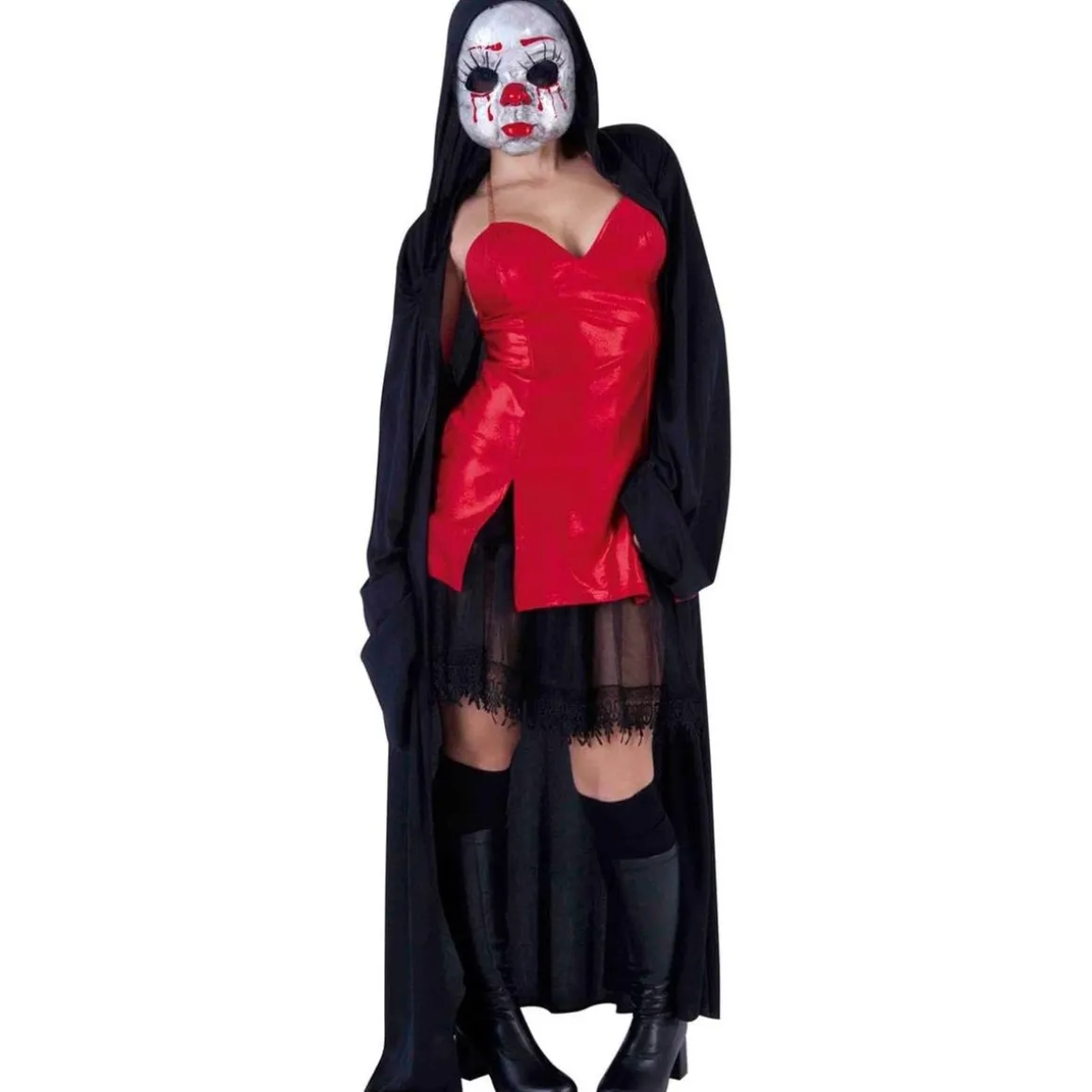 Rubie's - Disfraz Baby Killer con capa y máscara de payaso ㅤ