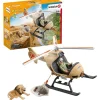 Schleich - Helicóptero de salvamento de animales