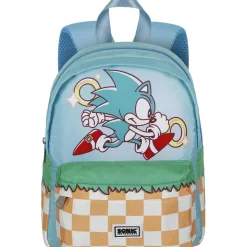 Sega - Sonic the Hedgehog - Mochila Preescolar Joy con Capacidad 5L Azul ㅤ