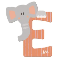 Sevi - Letra E de madera (varios colores)