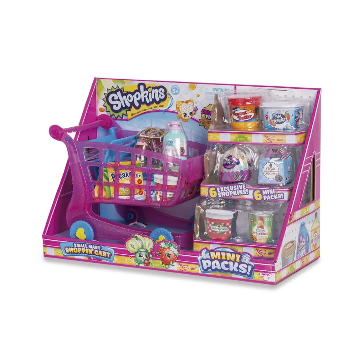 Shopkins - Carrito de Supermercado Serie 10 (varios modelos)