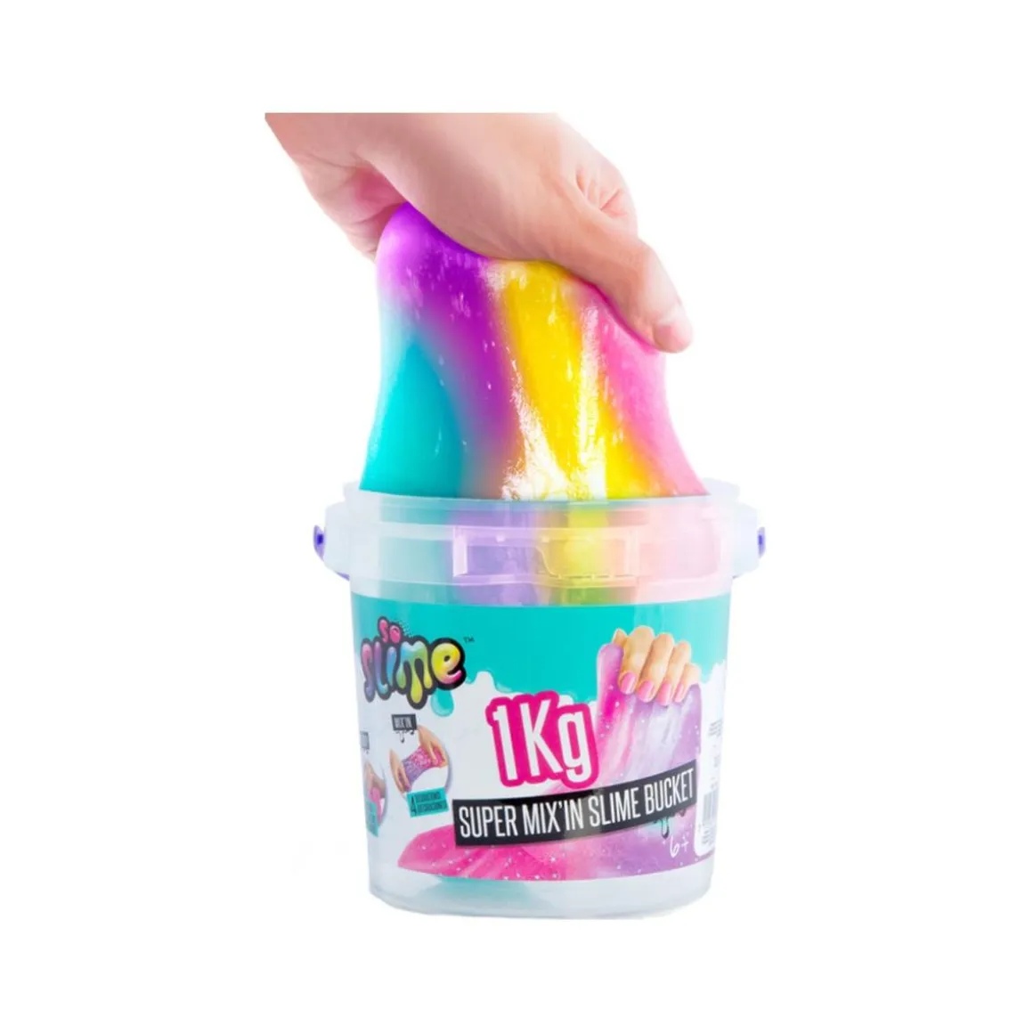 So Slime - Cubo slime con decoraciones (varios colores)